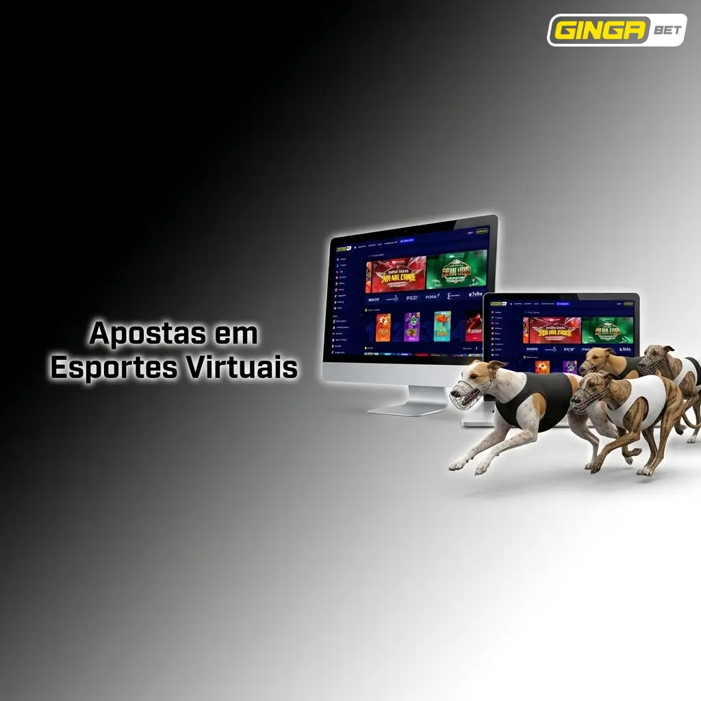 Apostas em esportes virtuais no Gingabet: futebol, basquete, tênis e corridas disponíveis 24h