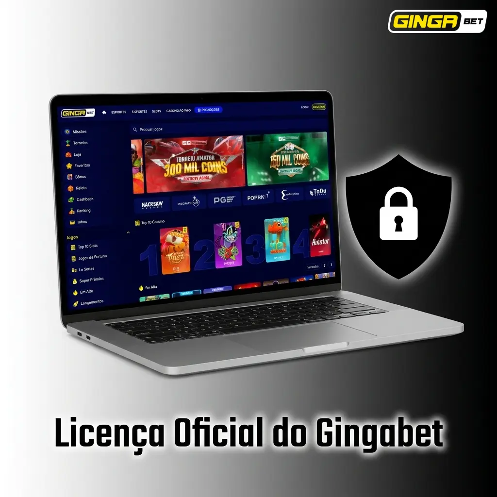 Licença oficial do Gingabet emitida pelo Ministério da Fazenda do Brasil conforme Lei nº 14.790/2023
