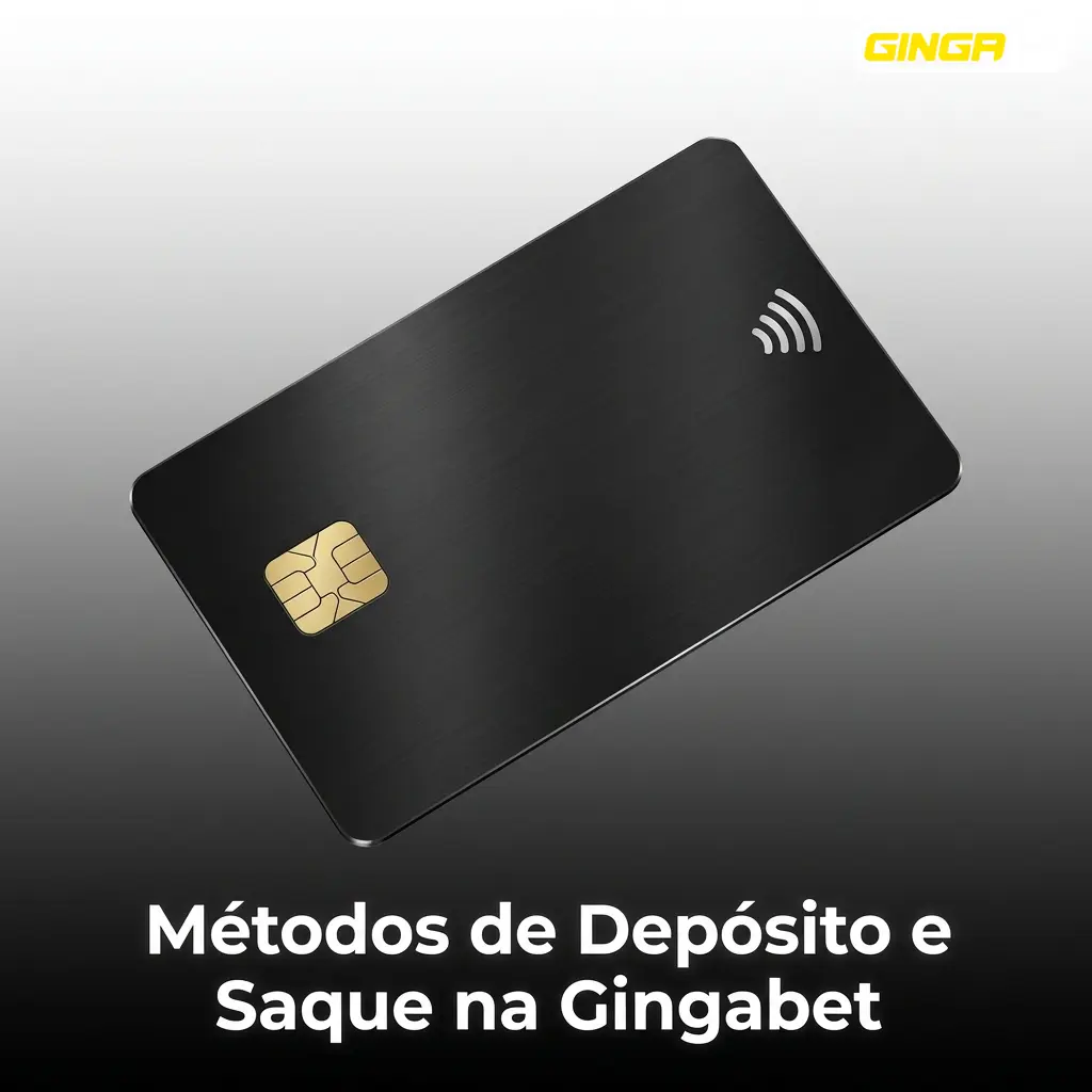 Métodos de depósito e saque na Gingabet: Pix, boleto, cartões, transferência e criptomoedas disponíveis.