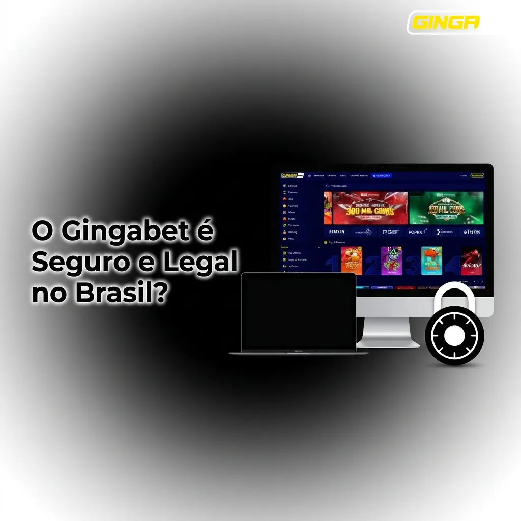 Gingabet licenciado pelo Ministério da Fazenda do Brasil com criptografia SSL e conformidade com a LGPD